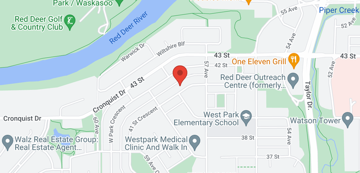 map of 5734 41 ST Crescent
